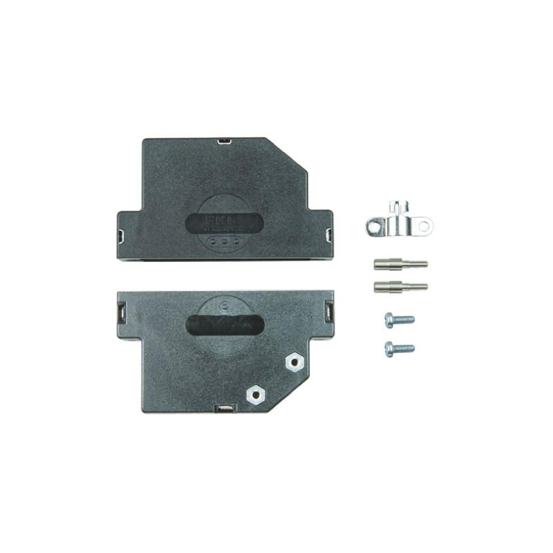 1 pcs - FCT from Molex FKI Series PET Angled D Sub Backshell, 37 Way