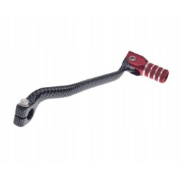 Gear lever honda cr250r red carbo motogeneric