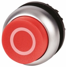 1 pcs - Eaton RMQ Titan M22 Series Red Maintained Push Button Head, 22mm Cutout, IP69K