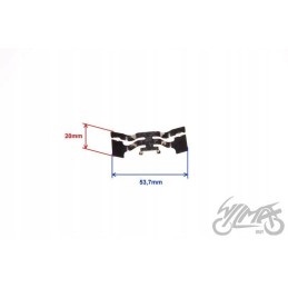 Brake pad spring rog4101 zc4101 motogeneric