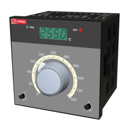 1 pcs - RS PRO PID Temperature Controller, 96 x 96mm 1 Input, 2 Output Relay, SSR, 230 V ac Supply Voltage
