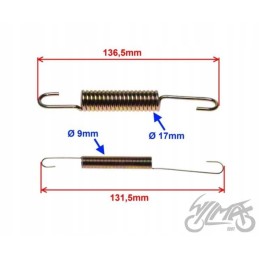 Junak 901 motogeneric central base spring