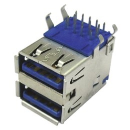 1 pcs - Wurth Elektronik Right Angle, Through Hole, Socket Type A 3.0 USB Connector