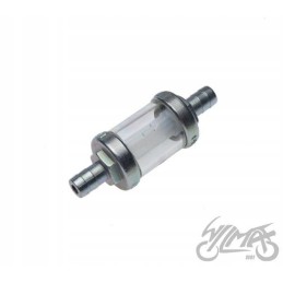 Fuel filter metal small 8mm omg motogeneric