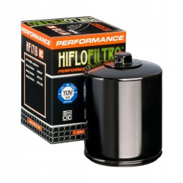 Hiflo oil filter hf 171 harley davidson buell nut 17mm racing black