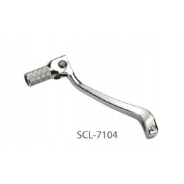 Accel gear shift lever honda crf 450r 02 08 aluminum silver color