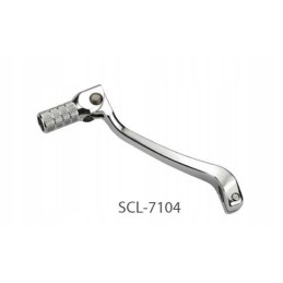 Accel gear shift lever honda crf 450r 02 08 aluminum silver color