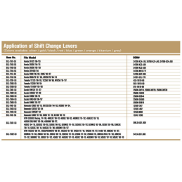 Accel gear shift lever honda cr 80 85 96 07 aluminum black