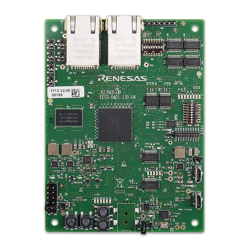 1 pcs - Renesas Electronics RZ/N1 Solution Kits CAN:RS-485, Ethernet, RS-232 Solution Kit YCONNECT-IT-RZN1-EB-JP