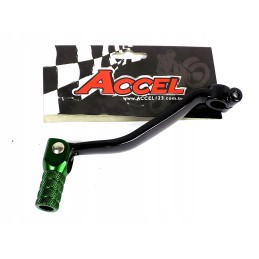 Accel gear shift lever Kawasaki KXF 450 06 08 aluminum, black color