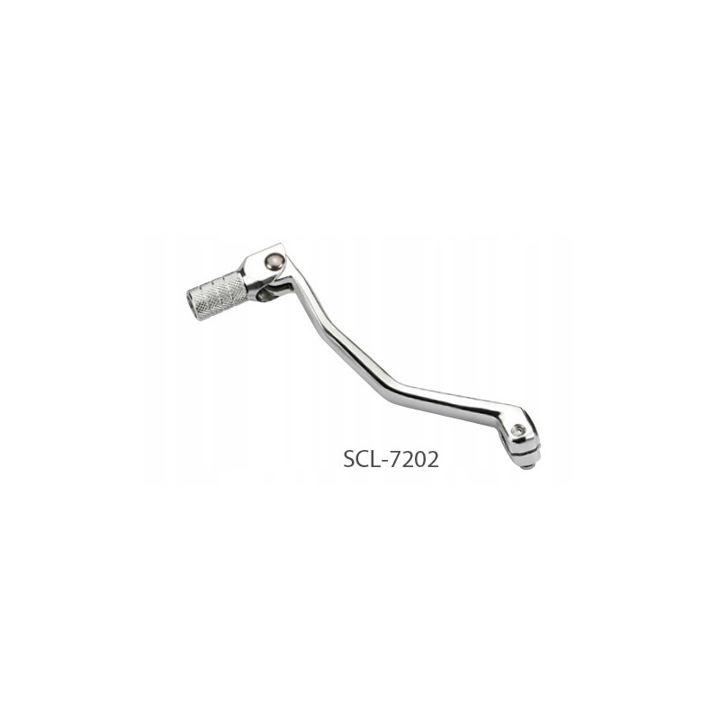 Accel gear shift lever yamaha yz 250 99 04 aluminum silver color