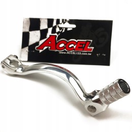 Accel gear shift lever honda cr 125 83 07 aluminum silver color