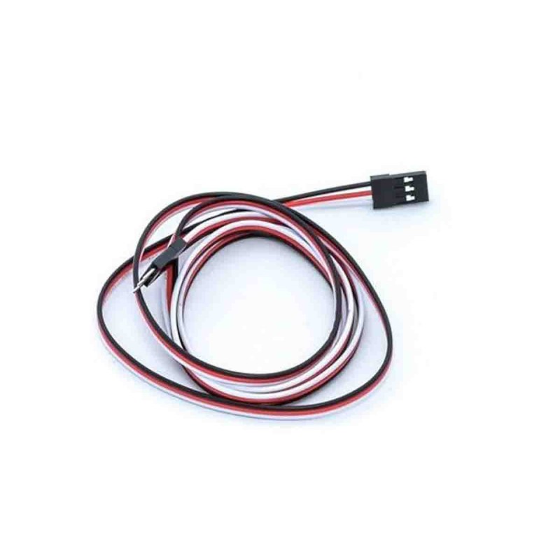 1 pcs - Rextensioncable, 1000mm Insulated Breadboard Jumper Wire Kit in Black, Red, White