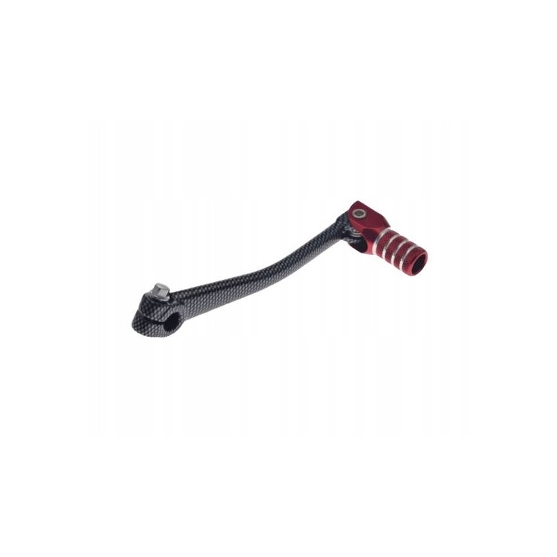 Honda CRF50 red carbon motogeneric gear shift lever