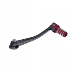 Honda CRF50 red carbon motogeneric gear shift lever