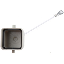 1 pcs - Harting Protective Cover, Han A Series , For Use With RJ45 Industrial Connector