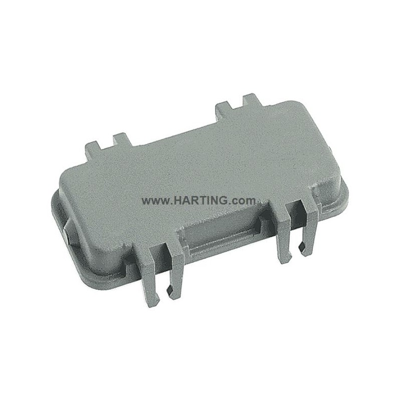 1 pcs - HARTING Protective Cover, Han B Series , For Use With Hoods