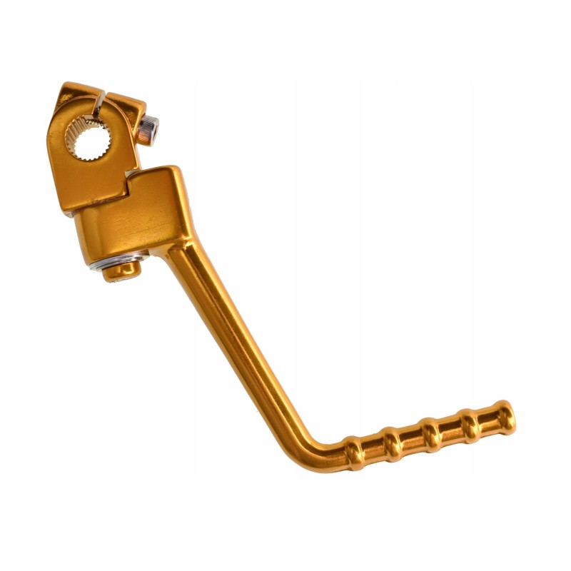 Starter lever for AM6 engine, yellow aluminum