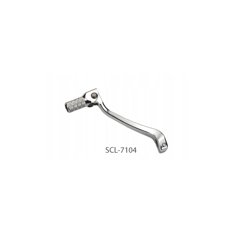 Accel gear shift lever honda crf 450r 02 08 aluminum silver color
