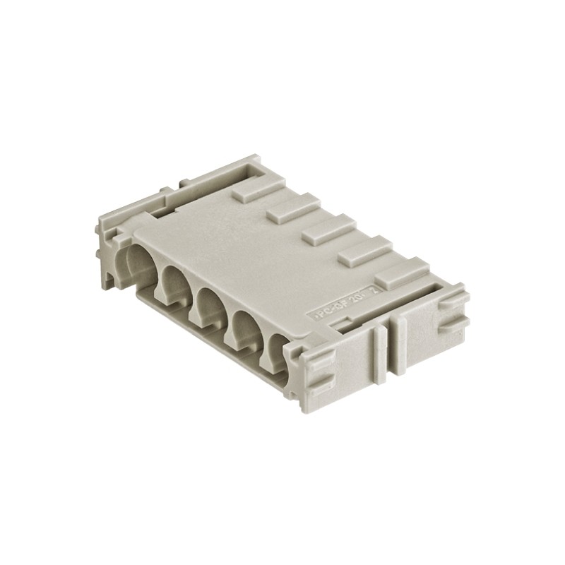 1 pcs - HARTING Heavy Duty Power Connector Module, 20A, Han-Yellock Series, 5 Contacts