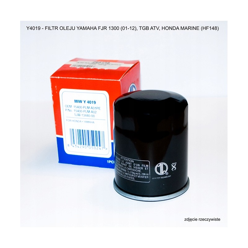 Miw meiwa oil filter yamaha fjr 1300 01 12 t