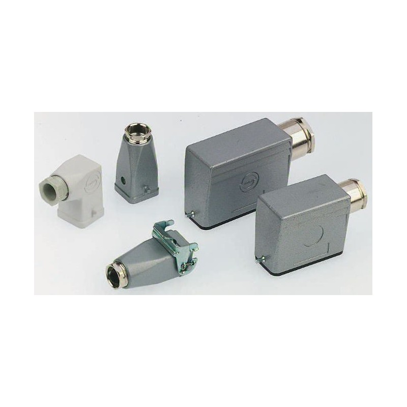 1 pcs - Epic Contact H-A Heavy Duty Power Connector Hood, 3 Contacts, M20 Thread