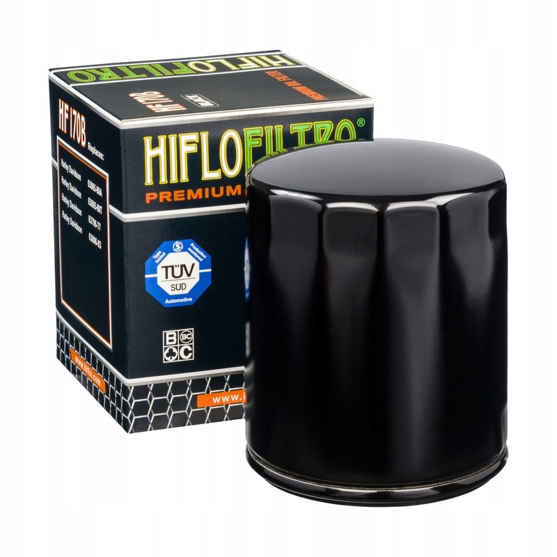 Hiflo oil filter HF 170 Harley Davidson black