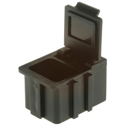 1 pcs - Conductive Polypropylene ESD Box 15mm (L) 12mm (W) 16mm (H)