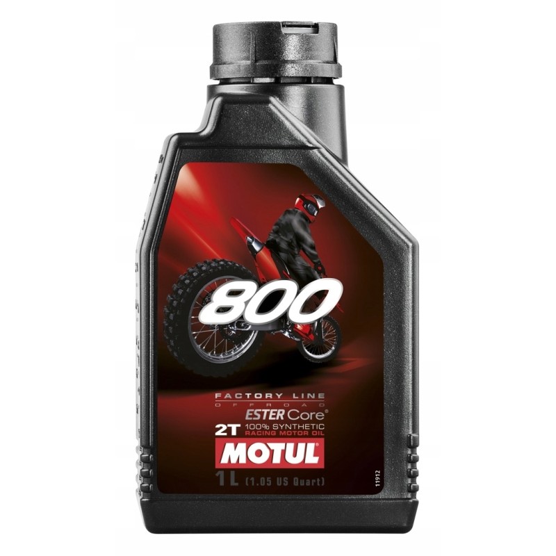 Motul engine oil 800 2t 1l synthetic offroad