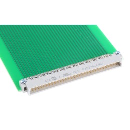 1 pcs - 09-3817, 64 Way Double Sided DIN 41612 Extender Board Extender Board FR4 281.6 x 100 x 1.6mm