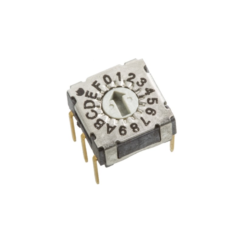 1 pcs - Wurth Elektronik Rotary Coded DIP Switch