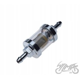 Fuel filter metal chrome motogeneric