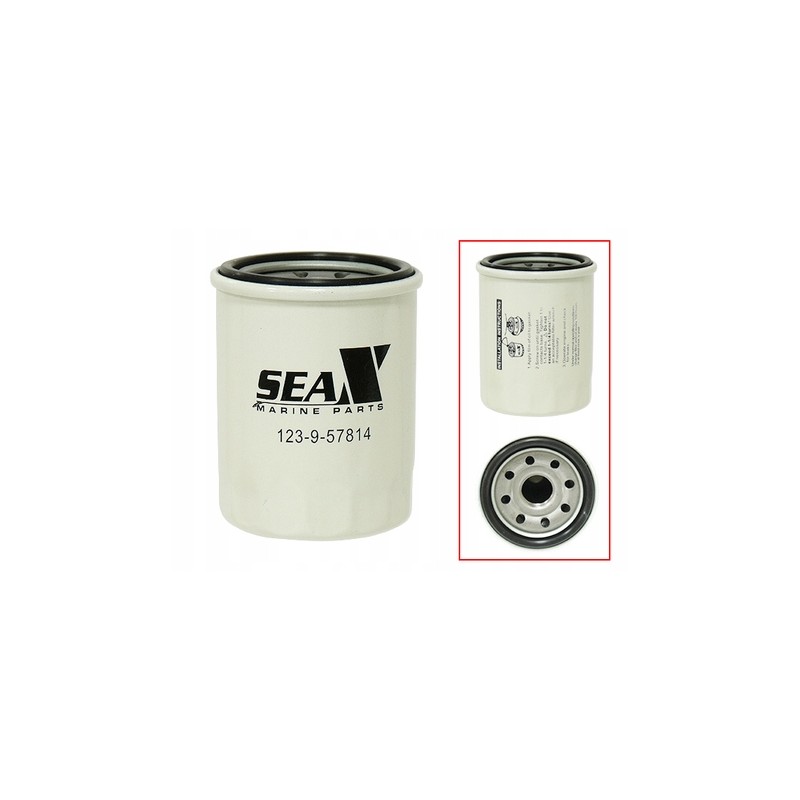 Sea x oil filter for suzuki 70 115hp outboard engine