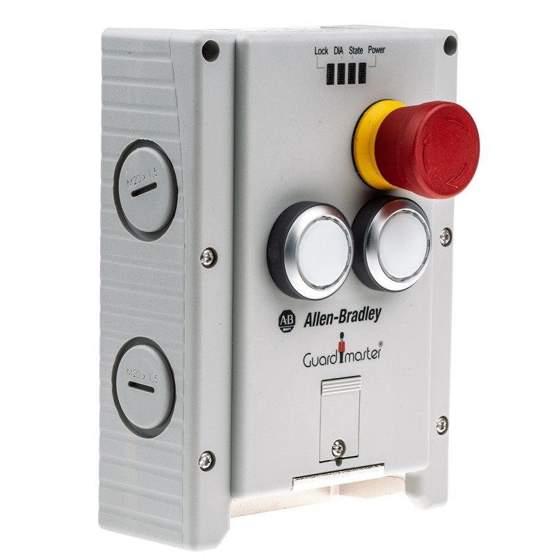 1 pcs - Allen Bradley Guardmaster 442G Series Solenoid Interlock Switch, Power to Unlock, 5 - 24V dc, Actuator Included