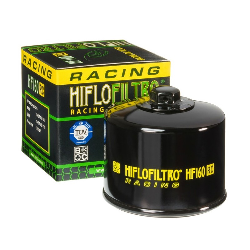 Hiflofiltro oil filter hf160rc with 17 mm nut