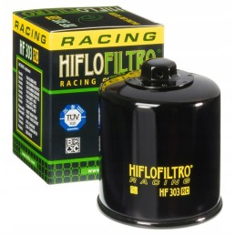 Hiflofiltro oil filter hf303rc with 17mm nut
