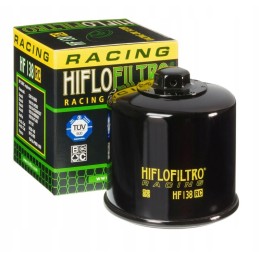 Hiflofiltro oil filter hf138rc with 17 mm nut