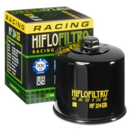 Hiflofiltro oil filter hf204rc with 17 mm nut
