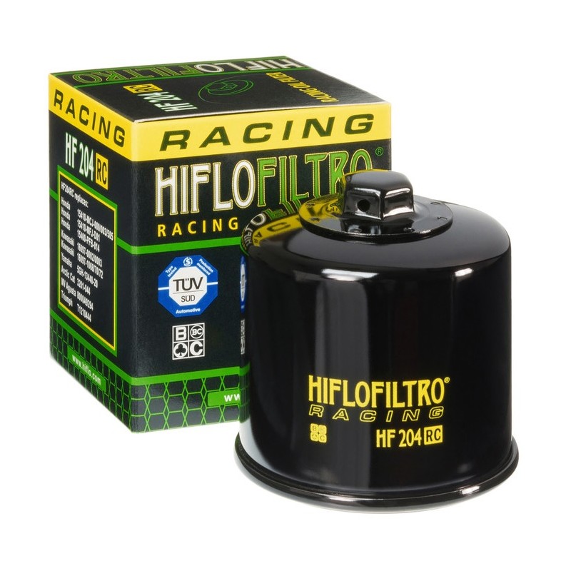 Hiflofiltro oil filter hf204rc with 17 mm nut