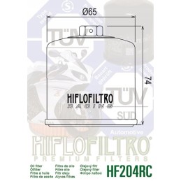Hiflofiltro oil filter hf204rc with 17 mm nut