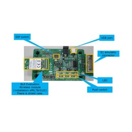 1 pcs - Renesas Electronics RL78/G1D Evaluation Board for RL78/G1D module RTK0EN0001D01001BZ