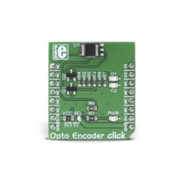1 pcs - MikroElektronika Opto Encoder Click TCUT1600X01 mikroBus Click Board MIKROE-2549