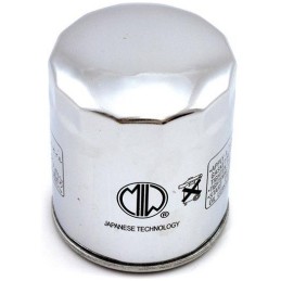 Miw meiwa harley davidson oil filter chrome