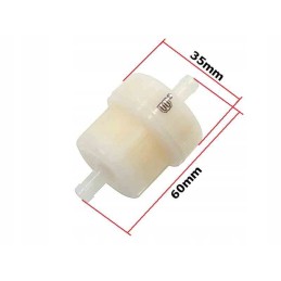 Universal fuel filter 6mm, standard new