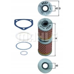 KNE OX37D oil filter