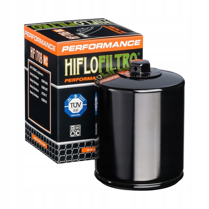 Hiflo oil filter hf170brc racing harley davidson