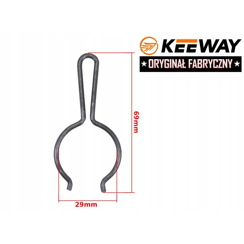 Kick carrier spring Keeway 50cc 2t Hurricane original
