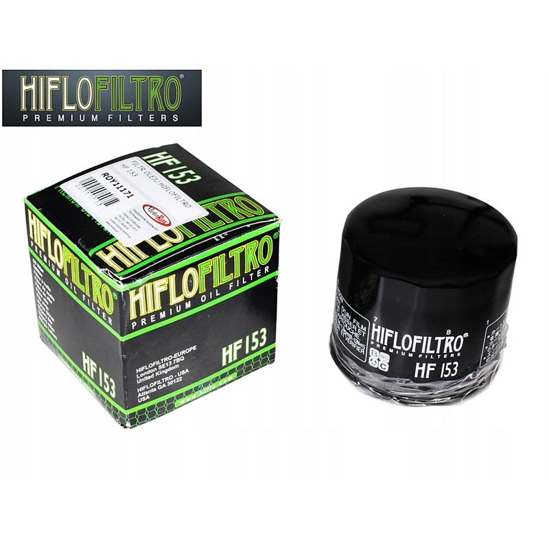 Hiflofiltro HF 153 oil filter