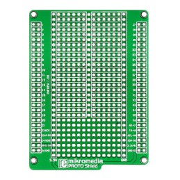 1 pcs - MikroElektronika MIKROE-767, mikromedia PROTO Expansion Board for PIC18FJ, PIC24, dsPIC33, PIC32, XMEGA