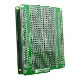 1 pcs - MikroElektronika MIKROE-767, mikromedia PROTO Expansion Board for PIC18FJ, PIC24, dsPIC33, PIC32, XMEGA